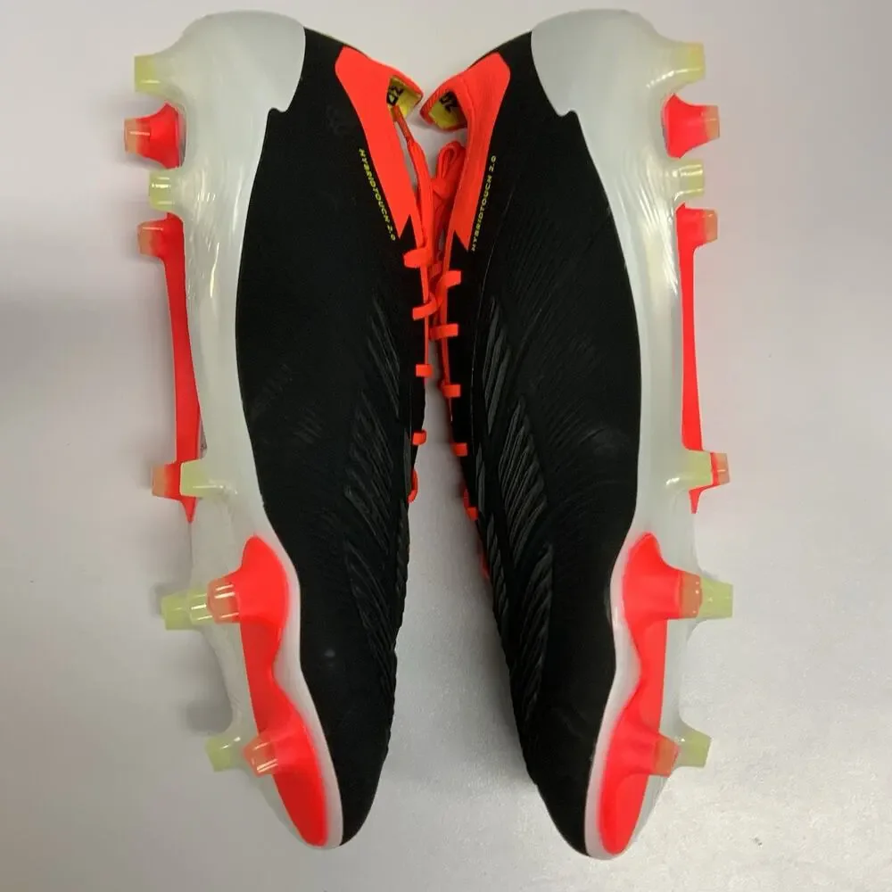 Adidas Predator Elite Low FG Solar Energy Pack IE1802 Size 9 Black Soccer Cleats